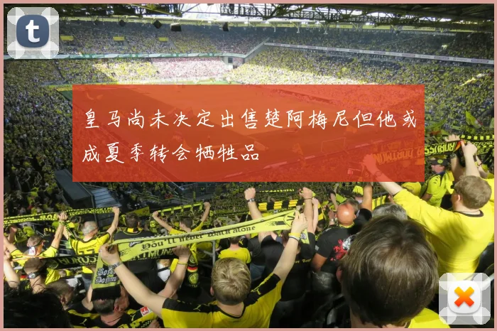 皇马尚未决定出售楚阿梅尼但他或成夏季转会牺牲品